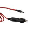 Car Power Cord 1Pcs 5.5mmx2.1mm Black Charger Cable