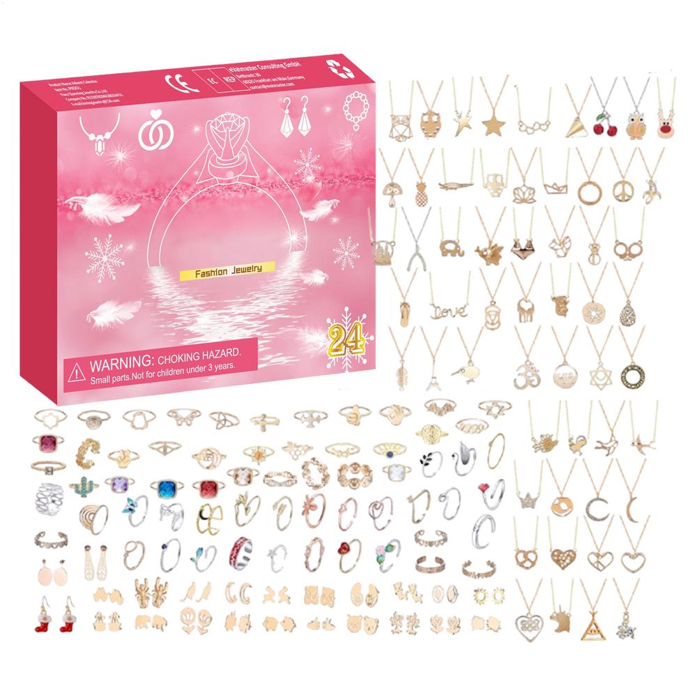 

Christmas Advent Countdown Calendar Winter Holiday Advent Charm Jewelry Charm Christmas Countdown Calendar For Teens Family M красный