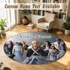 Bleach Anime Personalized Round Rug Support Custom Name, Soft Home Decor Mat