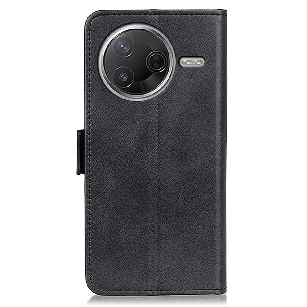 PU Leather Case For Xiaomi Poco F7 Pro 5G/F7 Ultra 5G/Redmi K80 Pro 5G/K80 5G Stand Cowhide Texture Phone Cover