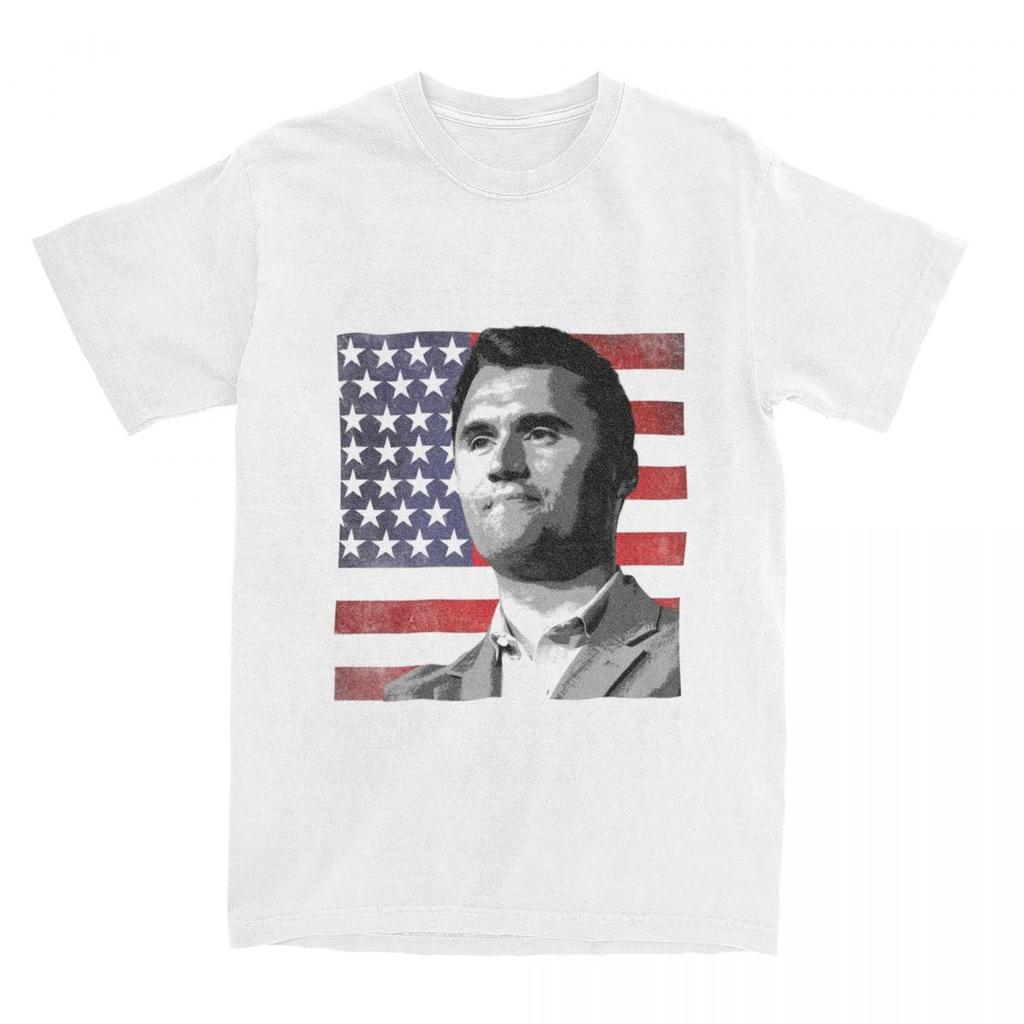 Legend Rest In Peace 1993-2025 Charlie Kirk T-Shirt Vintage 100% Cotton Tees Round Collar Short Sleeve T Shirt Classic Clothing