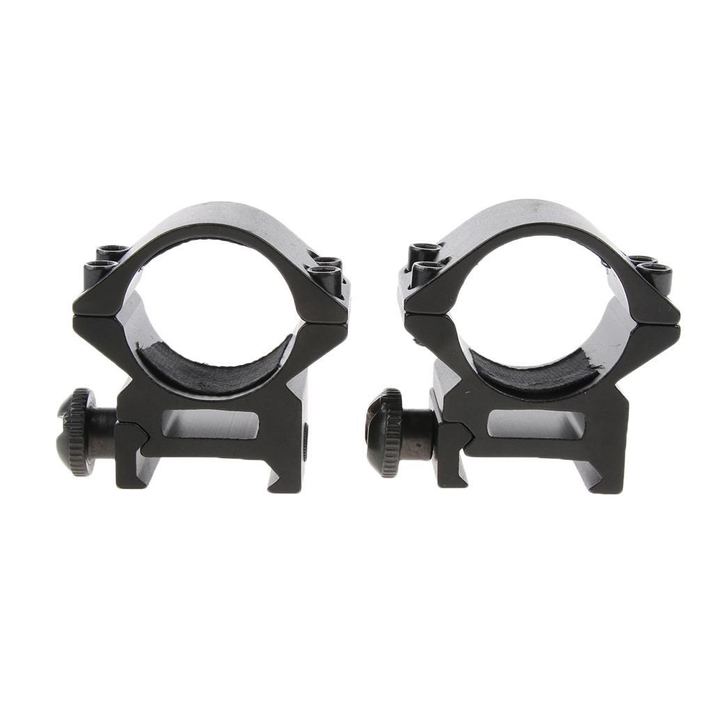 25.4mm Rings Fits 20mm Dovetail Rail Medium Profile FW-ZJ-PT01Z