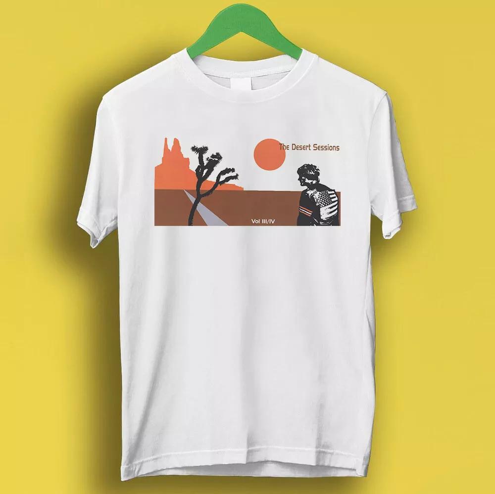 

The Desert Sessions Vol III/IV Hard Rock Retro Music Top Tee T Shirt P1118 4XL