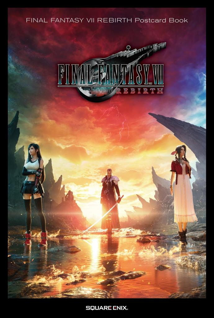 Final Fantasy VII Rebirth Postcard Book