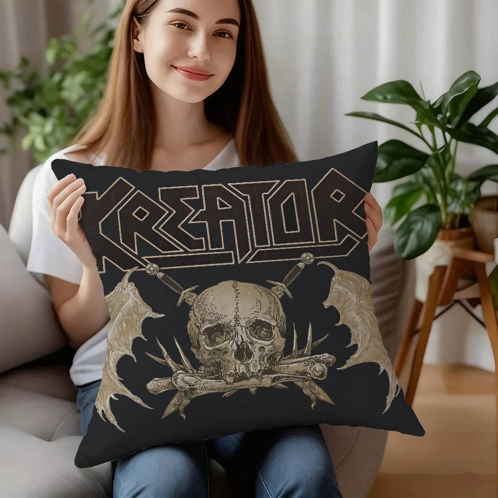 Rock Band-F-Foos Fighters Pillow Case Plush Fabric Soft Pillowcase Double Sided Print Cushion Cover Household Gifts