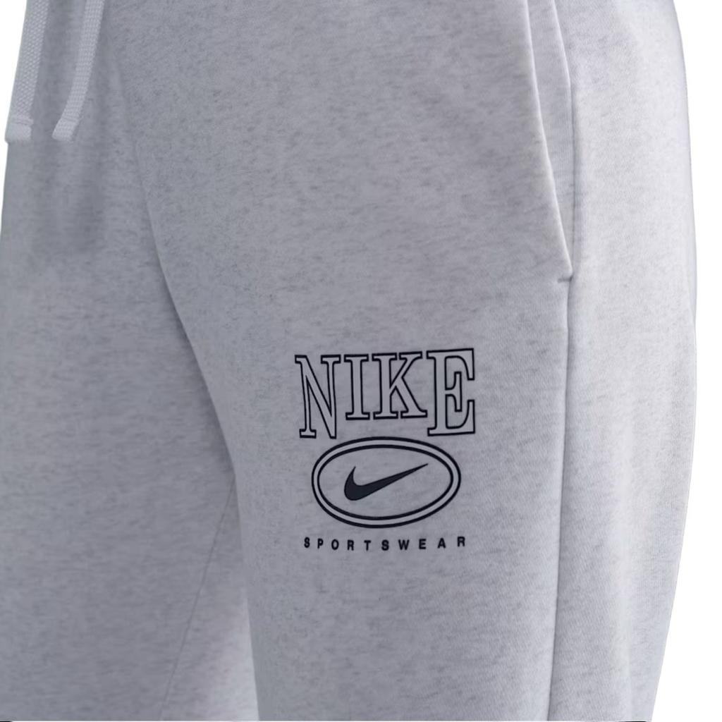Nike Sportswear Club Fashion Simple Comfortable Solid Color Casual Pants Women Bottoms Gray HJ0870-051
