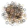 200pcs/Lot 3/4/5/6/7/8/10/12mm Metal DIY Jewelry Findings Open Single Loops Jump Rings & Split Ring for jewelry making