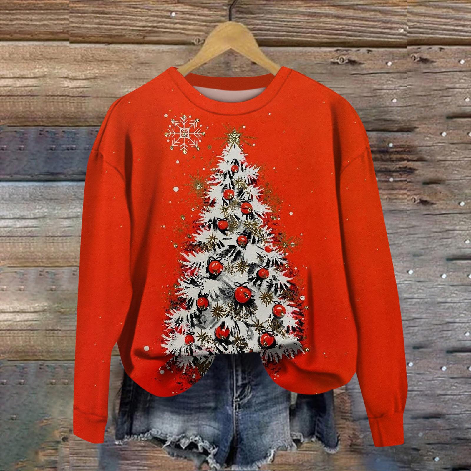 

Женские осенне-зимние топы, женская толстовка с длинными рукавами, повседневные флисовые топы с круглым вырезом, свободный крой, половер L красный