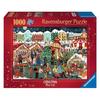 Puzzle ravensburger le marché de noël 1000 pièces