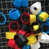 4Pcs Tennis Racket Grip Rings Racket Fixed Rings Grip Tape for Tennis Racket Handle Tacky Tennis Racket Grip Bands Set