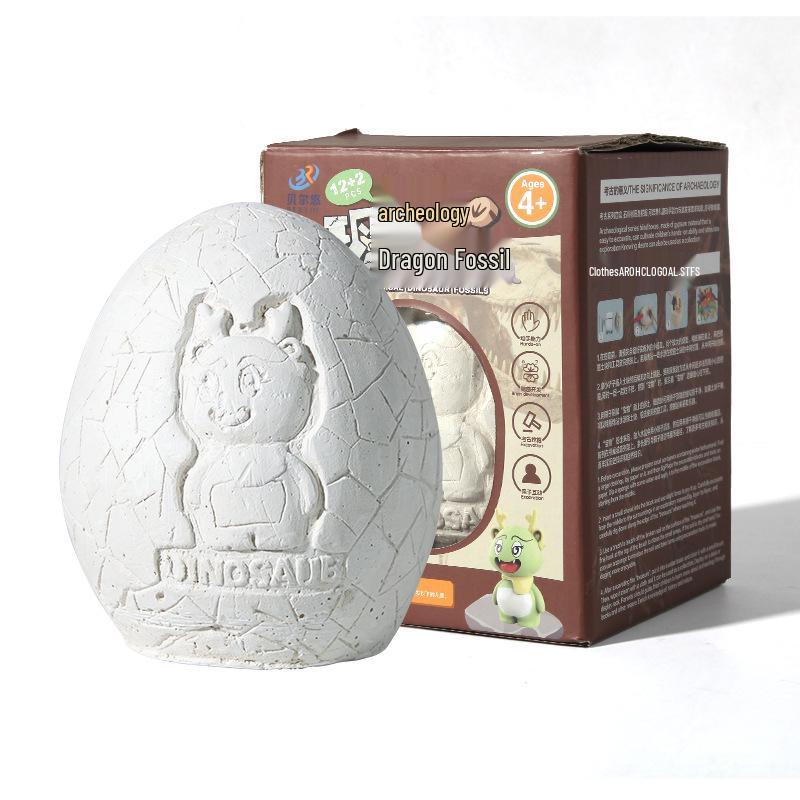 Giant Dinosaur Egg Excavation Kit - Educational DIY Science Toy for Kids