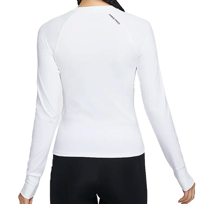 Nike Comfortable Long Sleeve T-Shirt Women Tops White FV7846100