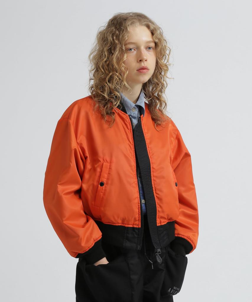 AVIREX SHORT LIGHT MA-1 black