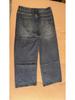 Retro gewaschene Mehrprozess-Jeans für Damen mit weitem Bein - Lockerer Schnitt