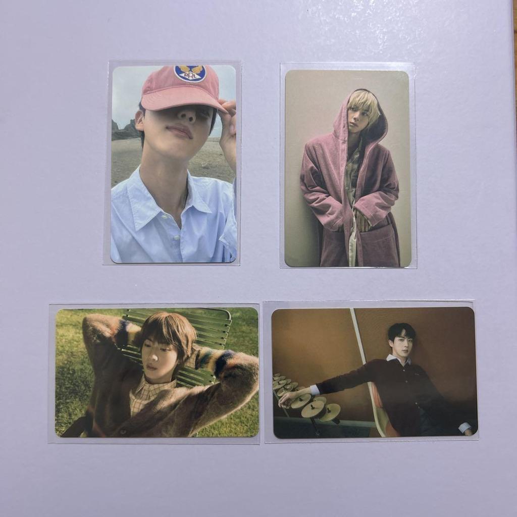 [USED] BTS JIN HAPPY Power Steering Korea Exclusive Trading Card