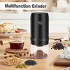 Portable Coffee Mill Coffee Grinder Rechargeable Grinding Machine Plastic Texture Suitable for Convenient Outdoor Use