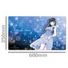 The Irregular at Magic High School: Visitor Arc Character Rubber Mat B [Miyuki Shiba Dress ver.]