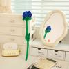 Hot Sale Cartoon Simulation Sun Flower Rose Flower Plush Toys Smile Face Flower Bendable Curtain Buckle Children Gift Room Decor