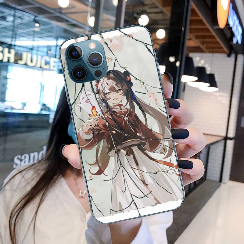 Genshin Impact Phone Case For Iphone 11 12 13 Pro Max 5s 6s 7 8 Plus X Xr Xs Max Se 2020 13 Mini Case Cover