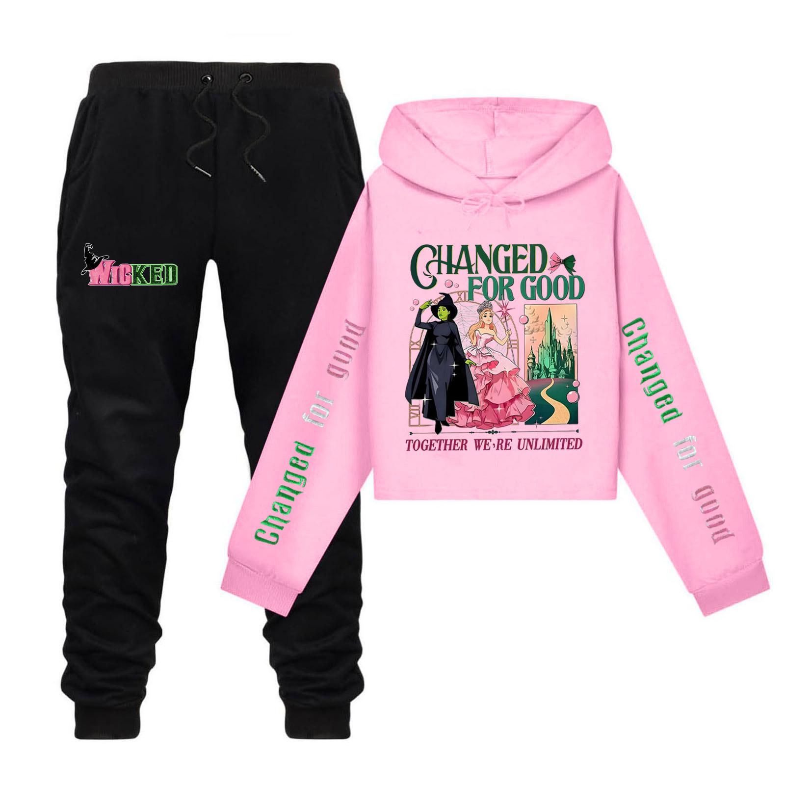 

Детский костюм-двойка для мальчиков и девочек (брюки + топ) 140 розовый