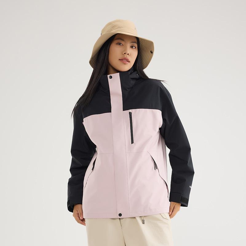 3-in-1 jacket, men's and women's fleece liner, windproof and waterproof, outdoor Tibet mountaineering jacket