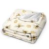Bee In Honeycomb and Flowers Blanket Quality Warm Soft  Throw Blanket Winter Travel Office Couch Chair Graphic Bedspread
