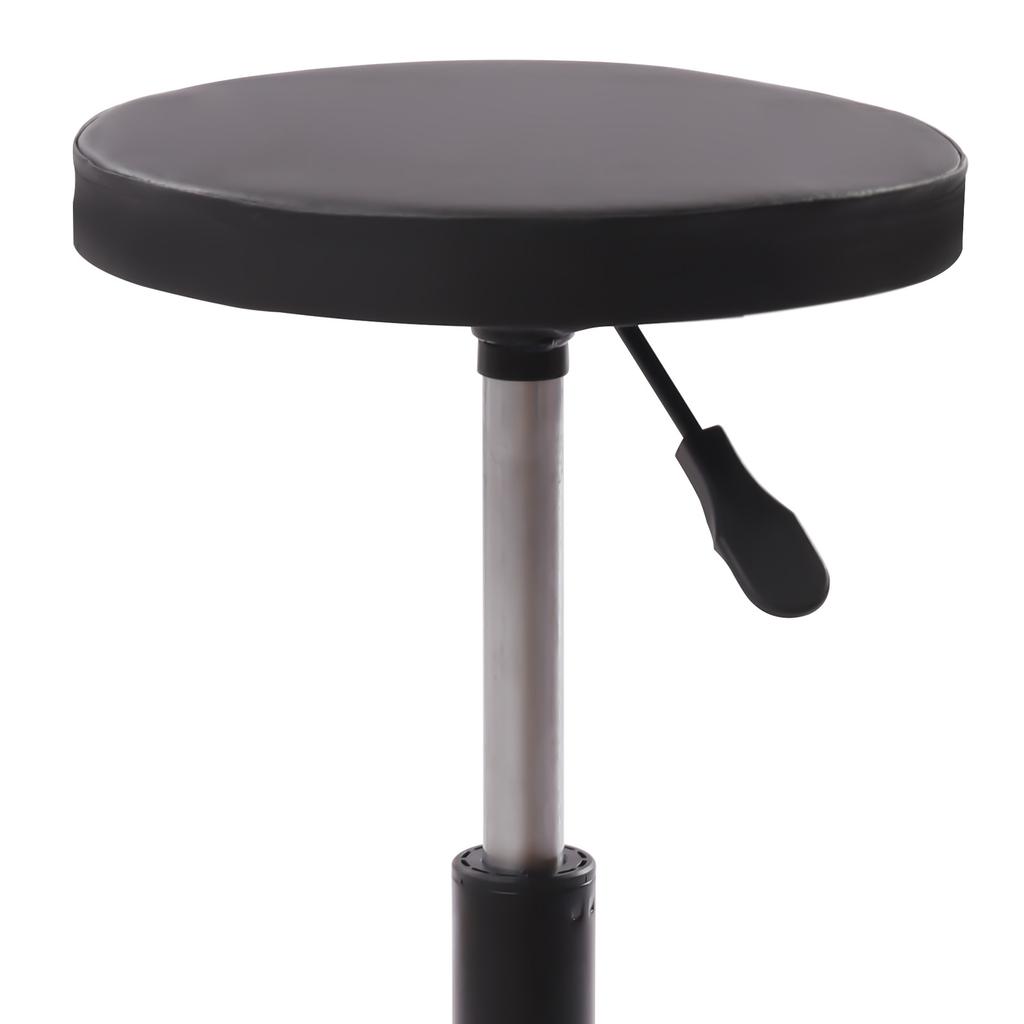 Heavy Duty Roller Seat, Pneumatic Mechanic Roller Seat, Adjustable Rolling Stool Chair Swivel with Tool Tray, Best Work Tool