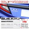 ABS Car Stickers Letter Emblem for B-R-Z SYMMETRICAL AWD WRX F-orester XV O-utback Impreza STI L-egacy Trunk Badge Decoration