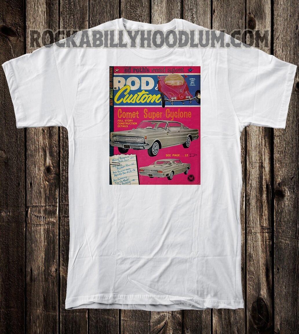 Retro Hot Rod Tee T Shirt Drag Race Racing Ed Big Daddy Roth Road Agent XXL