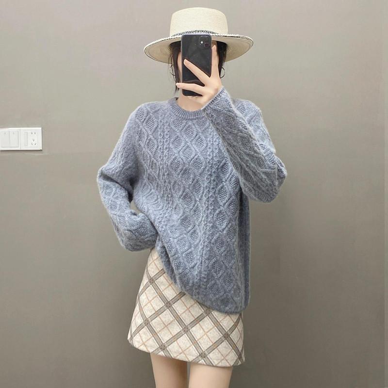 Qinghe 100% Pure Cashmere Women's Sweater - Ultra Soft Luxury Winter Pullover