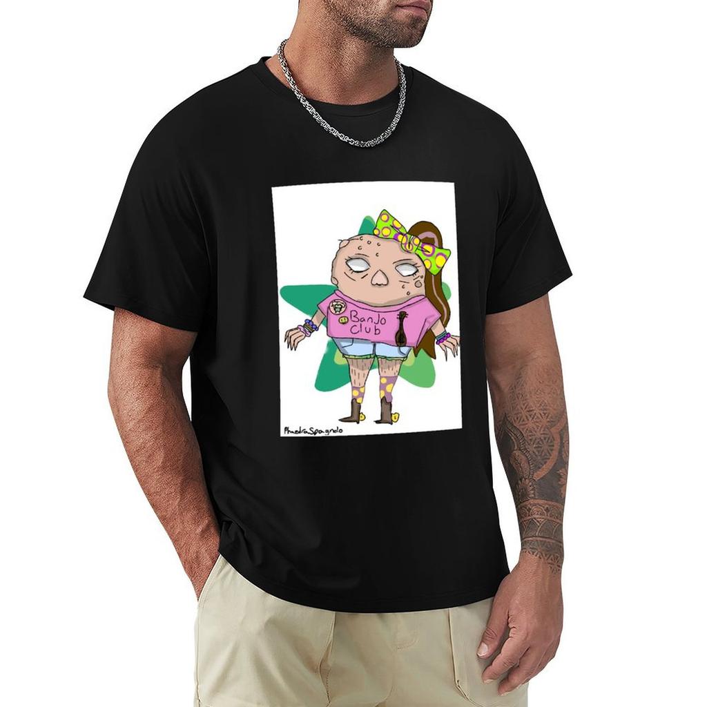 Brittany Banjo Club TShirt Big and Tall Solid Color TShirt