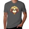 Sloth  Animal Head Illustrations Tshirt Basic Simple Design Short Sleeve Shirt Tshirt
