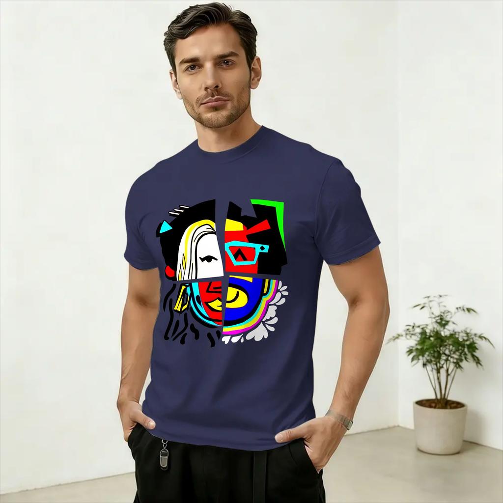 Art Recs Rooms Item TShirts for Unisex Vintage Cotton Tee Shirt O Neck Short Sleeve T Shirt Plus Size Clothing