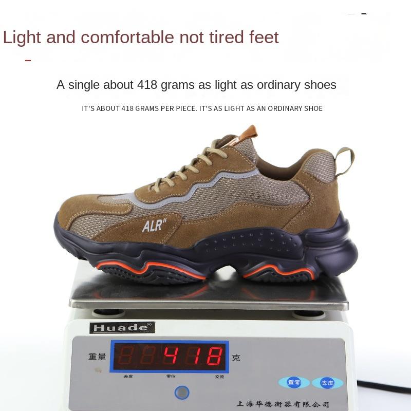 Labor Insurance Shoes Safety Shoes Breathable, Lightweight, Smash-proof, Stab-proof and Insulation-proof Electrical Shoes
