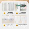 Super High 90cm Pet Fence with Large Buckle for Medium to Large Dogs - Resin Dog Cage Fence for Home Use