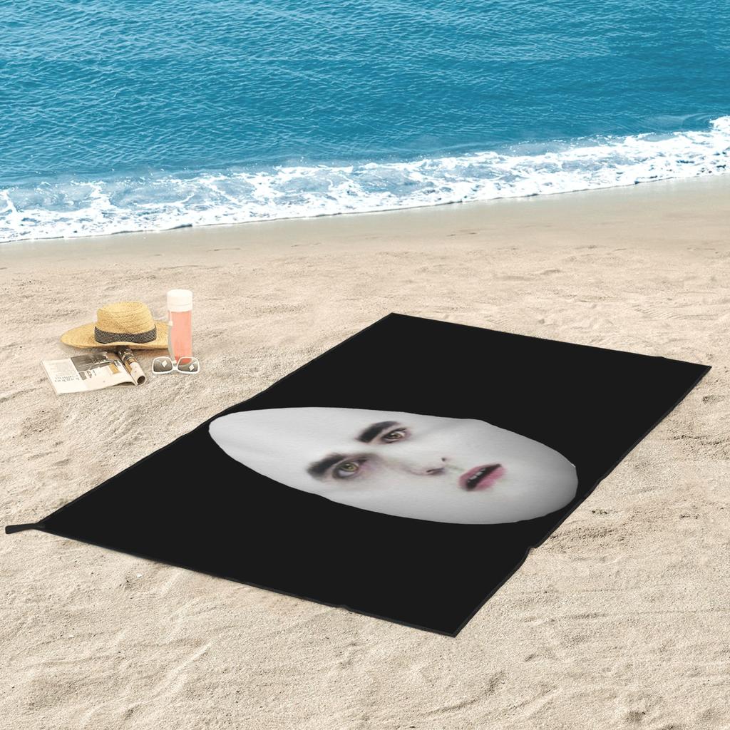 Eggward Funny Edward Cullen Beach Towel Soft Microfiber Quick Dry Absorbent Quick Towels For Bath