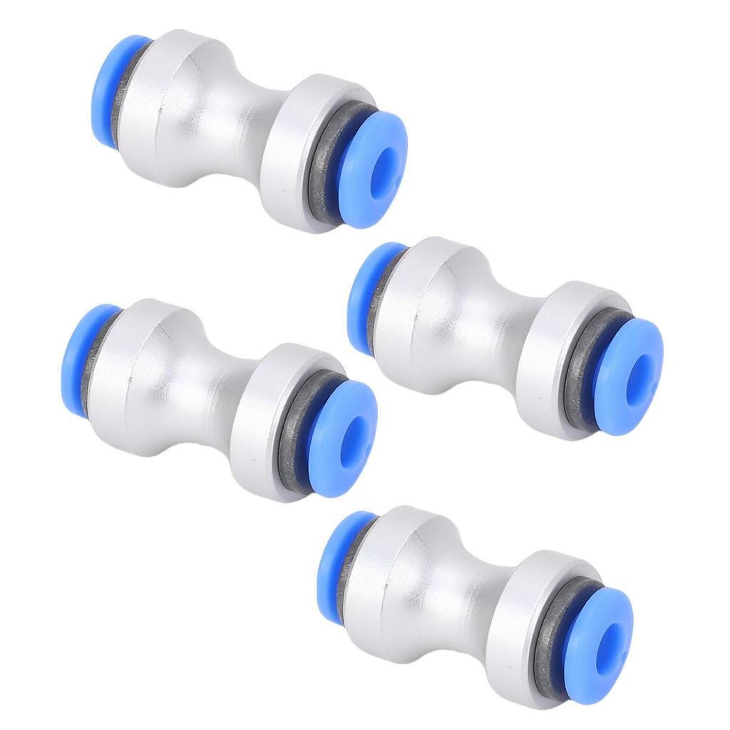 4Pcs 3D Printer Feed Pipe Connector Alloy PTFE Feed Tube Connector for P1P P1S X1 X1C X1E