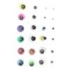 1700pcs Different Sizes Self Adhesive Eyes Self Adhesive Wiggle Eyes Googly Eyes  Doll Decoration