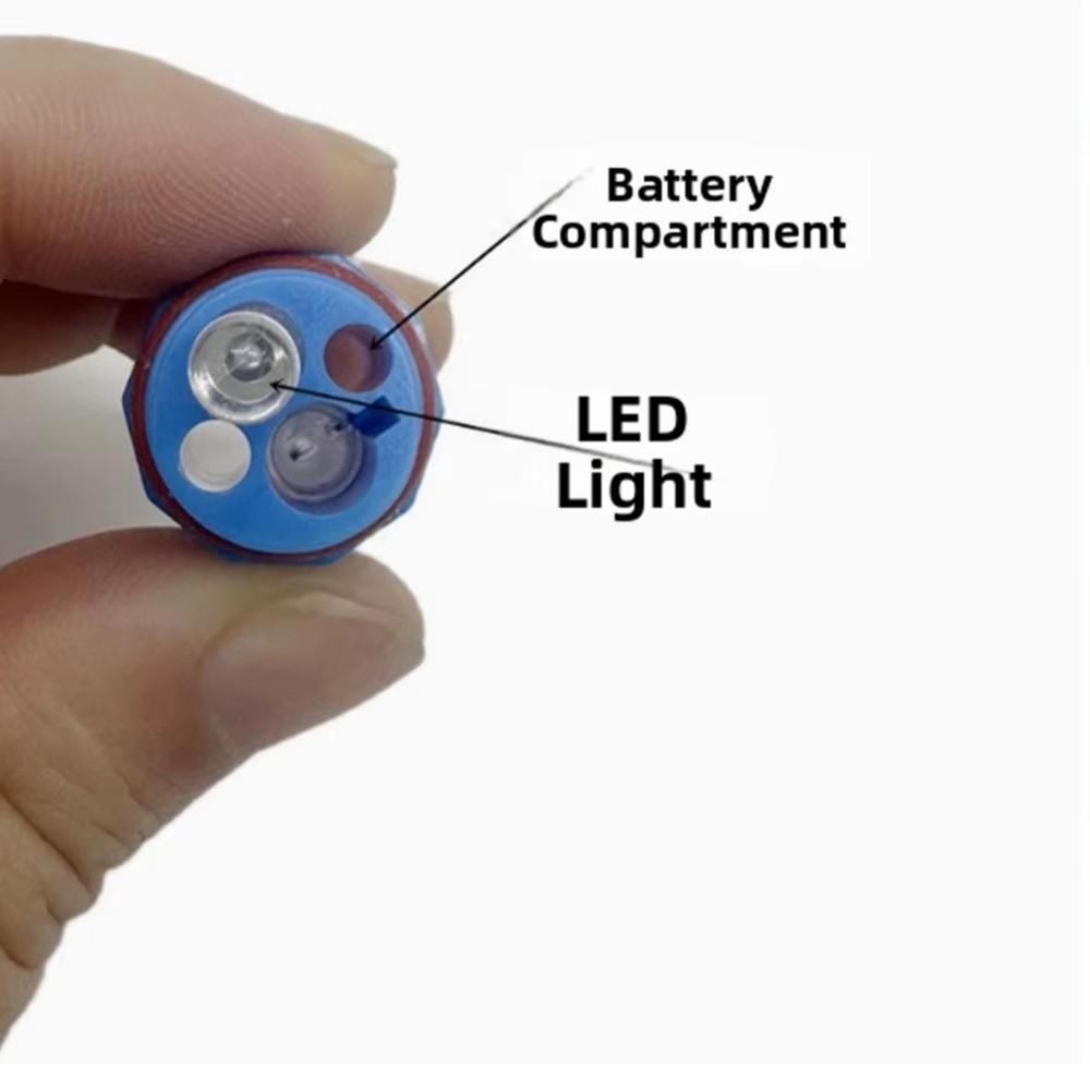 Built-In LED LED Fishing Light 10cm Length Underwater Fishing Light Deep Sea Fishing