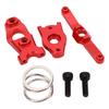 RC Steering Assembly Aluminum Alloy Upgrade Parts for Traxxas E Revo VXL Summit 116 RC Cars Red
