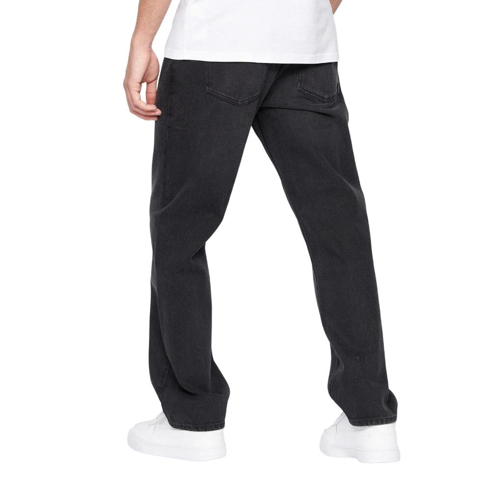 Crosshatch Mens Tillman Stone Wash Baggy Jeans