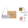 Coach Hailey 20 Logo Classic Coated Canvas And Leather Crossbody Bag Small Women bags Blue CBJ18-SVNB9