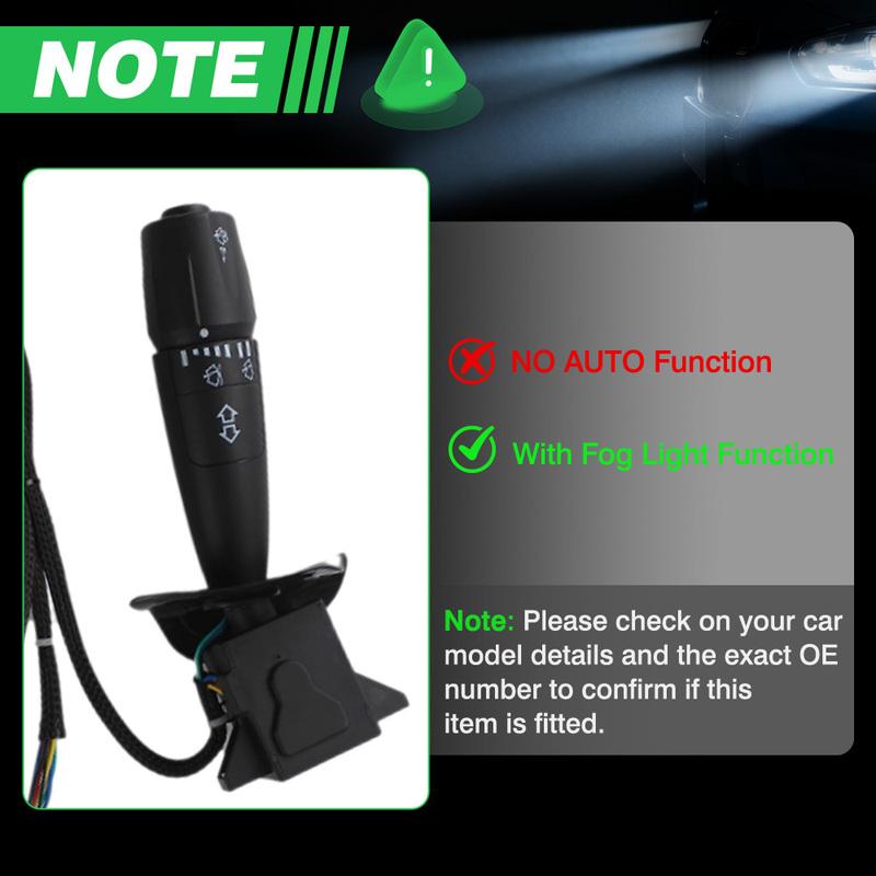 Car Headlight Turn Signal and Wiper Switch for Kenworth T370 T440 T470 T660 T680 T800 T880 C500 Peterbilt 330 337 365 567 587