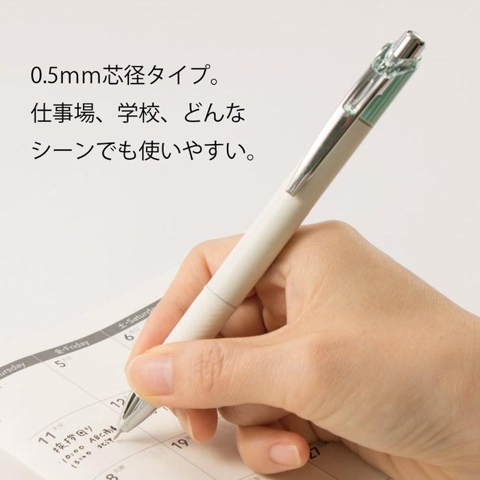 Pentel EnerGel Clena Ballpoint Pen 0.5mm Mint Green 10-pack Black