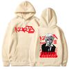 Anime Hunter X Hunter HxH Hoodie Funny Manga Kurapika Long Sleeve Hoodies Unisex Casual Vintage Oversized Sweatshirt Streetwear