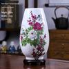 Modern Minimalist Ceramic Vase for Dried Flowers - Porcelain Ornament for Living Room Decor