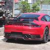 Techart Style Carbon Fiber Rear Lip Diffuser for Porsche 911 992 (2019+)