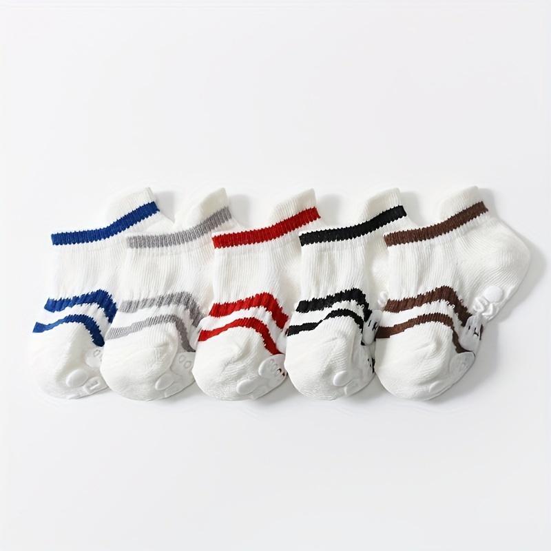 5 Pairs Of Baby Girl's Non Slip Socks