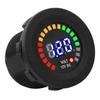 12 V Motorcycle Car LED Digital Display Voltmeter Waterproof Voltage Volt Meter Gauge Black New