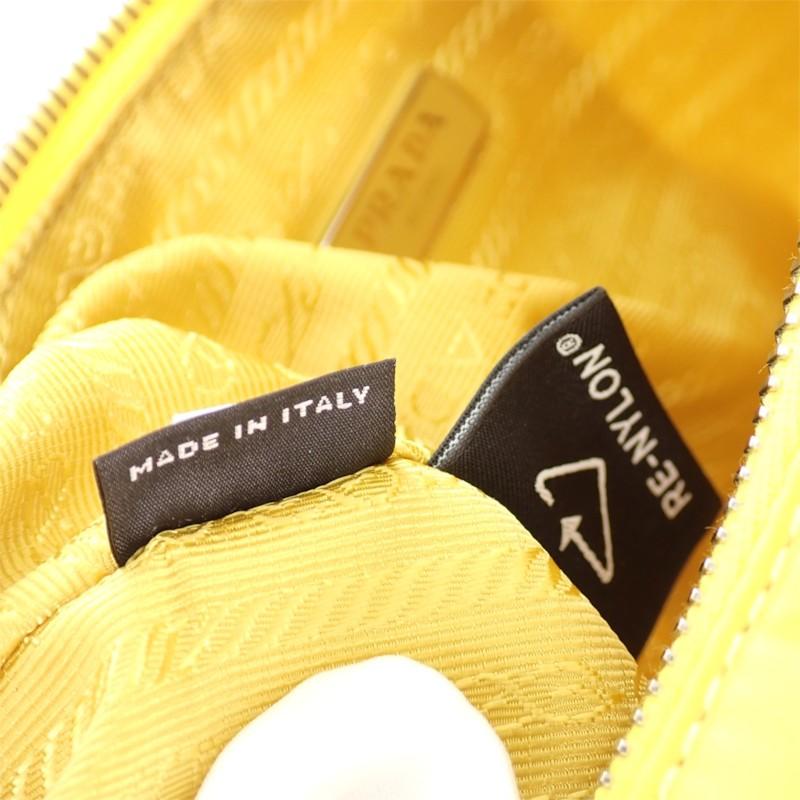 PRADA  1BH204 2WAY bag yellow/yellow Nylon Women